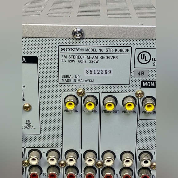 Sony CD DVD Player DVP NC675P STR K6800P Digital Amplifier X6 Set Remote Bundle - Picture 9 of 16